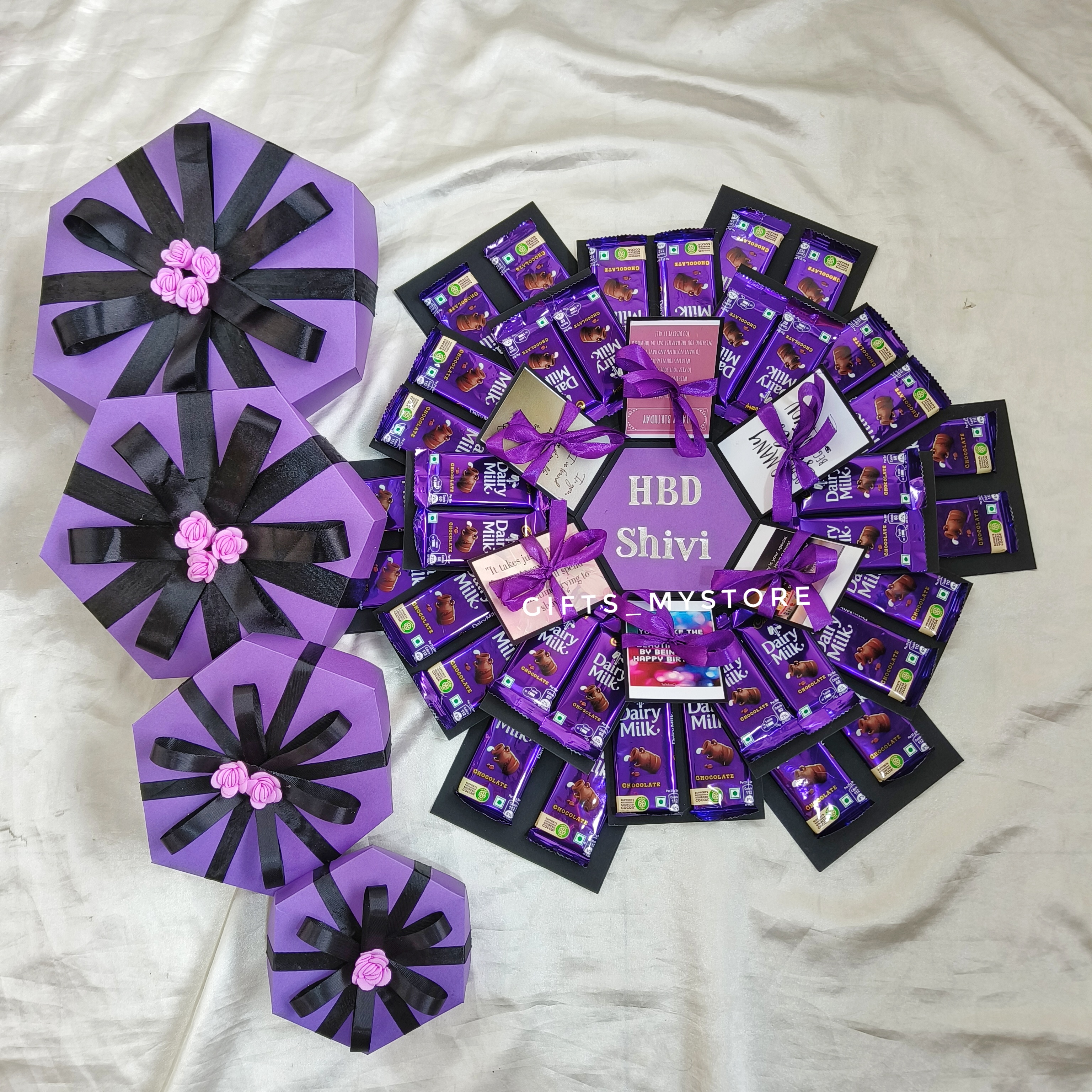 4 LAYER DAIRY MILK CEB WITH PHOTOS AND MESSAGES_OPTIONS_DAIRY MILK-PURPLE THEME